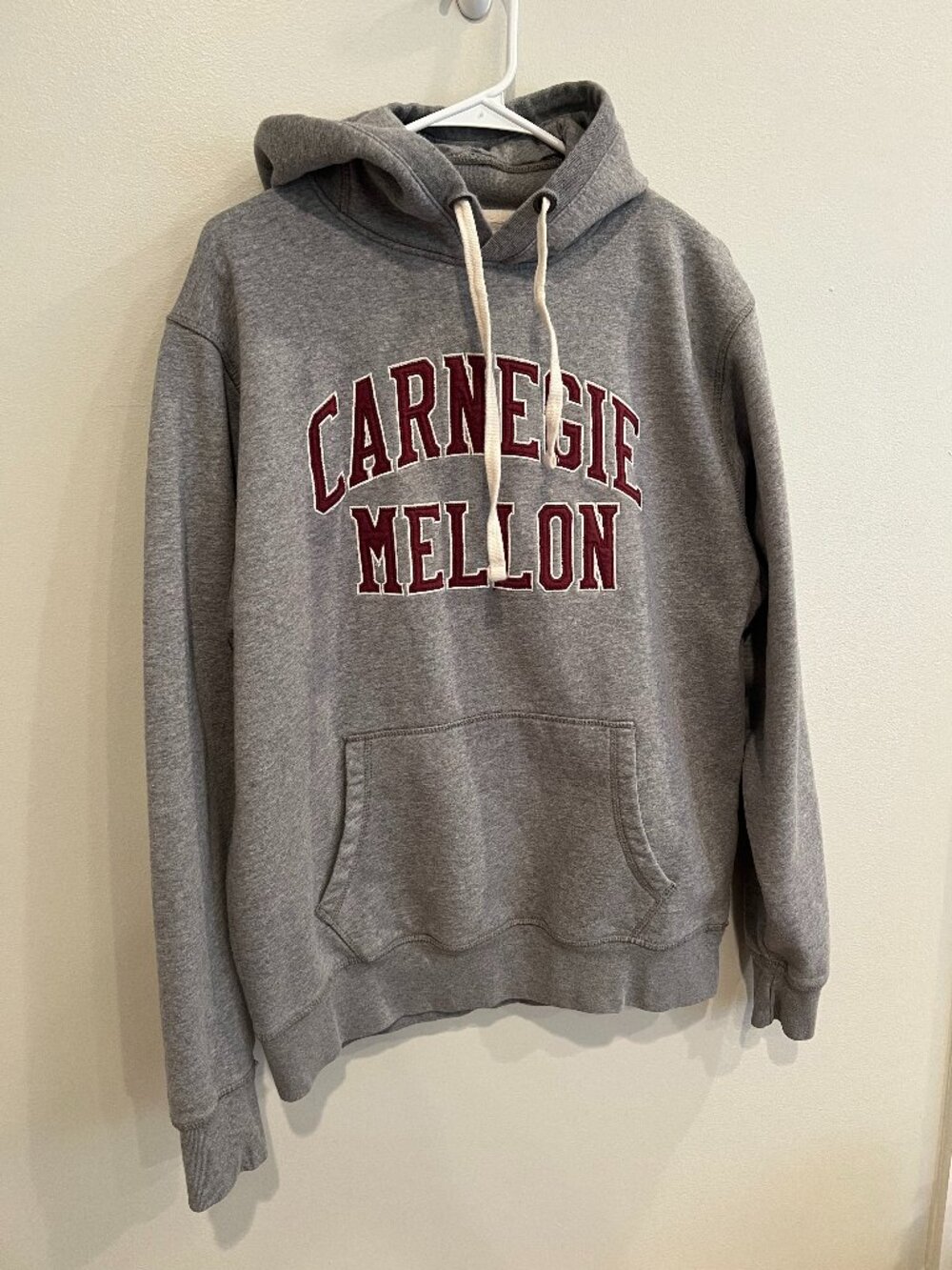 Men's Carnegie Mellon Grey Hoodie